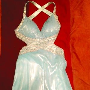 Light Blue Prom Dress
